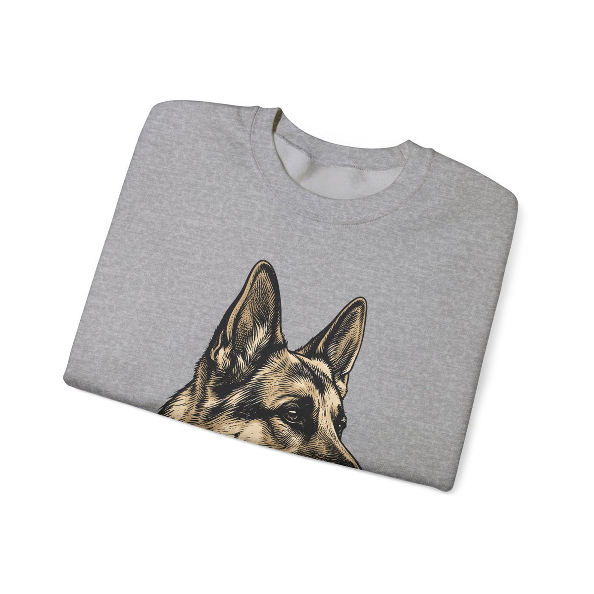 German Shepherd Sweatshirt Dog Pets Gift Women Hand Drawn Sweatshirt Alsatian Sweatshirt Dog Fan Illustrated Graphic Dog Design Vintage Animal Portrait