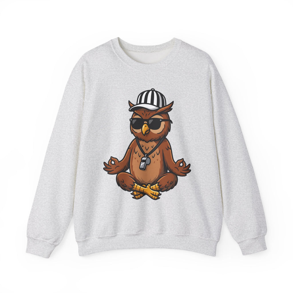 Owl Umpire Sports Activities Workout Gift Owl Athlete Enthusiast Fitness Sweatshirt