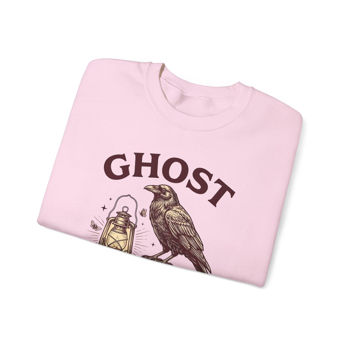 Dark Bird Lantern Sweatshirt Gothic Autumn Gift Women Old School Sweatshirt Lantern Sweatshirt Dark Fan Retro Sweatshirt Fall Graphic Cartoon Log Post Sweatshirt