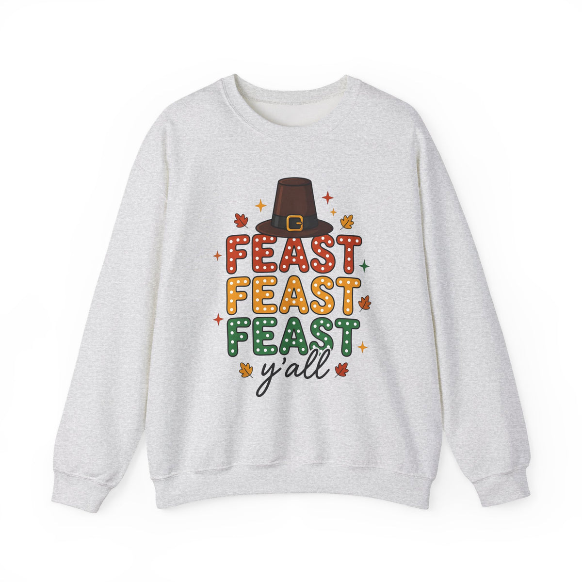 Colonial Hat Sweatshirt Thanksgiving Kinship Gift Women Caricature Sweatshirt Tricorn Sweatshirt Harvest Fan Cartoon Sweatshirt Family Graphic Rich Orange