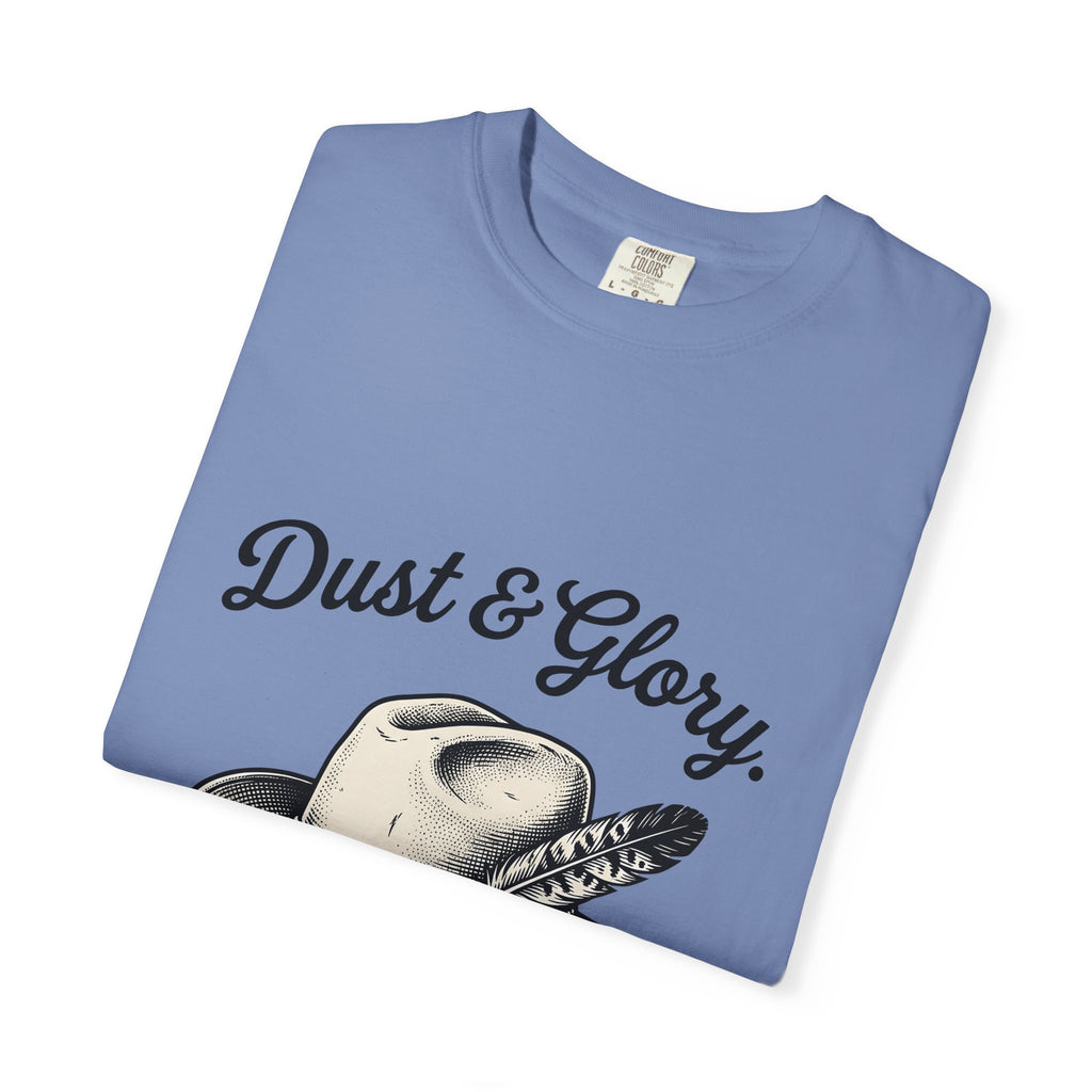Western Hat Cowgirl Rodeo Gift Antique Cowboy Hat Cowgirl Fan Stetson Nostalgic Quill T-Shirt