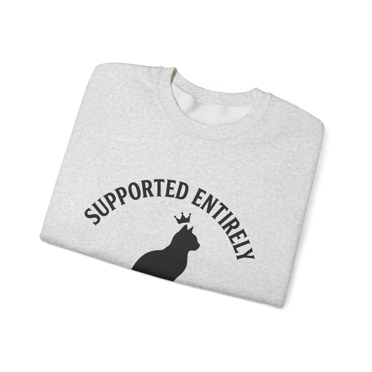 Cat Outline Sweatshirt Cat Animal Gift Women Simple Sweatshirt Kitten Sweatshirt Cat Fan Feline Sweatshirt Creature Graphic Retro Tiara Sweatshirt