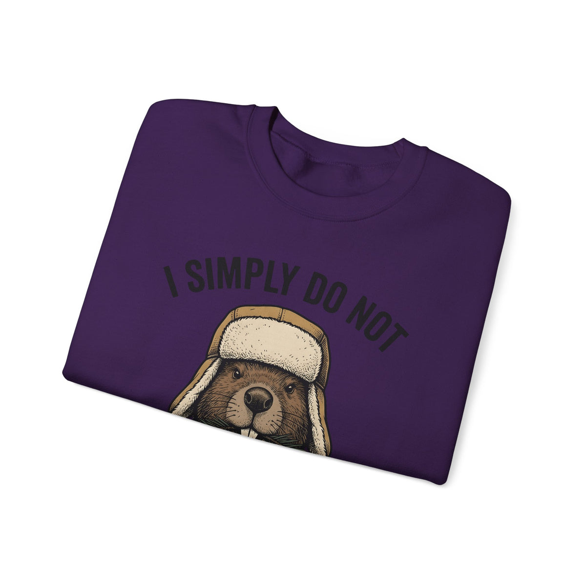 Beaver Woodsman Sweatshirt Funny Wildlife Gift Women Comic Sweatshirt Beaver Sweatshirt Humor Fan Cartoon Sweatshirt Animal Graphic Retro Checkered Sweatshirt