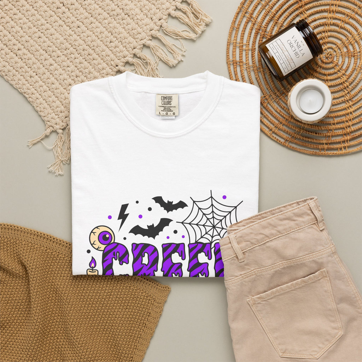 Bat Spider Webbing T-Shirt Halloween Occult Gift Women Haunted T-Shirt Spider Web T-Shirt Horror Fan Spooky T-Shirt Mystic