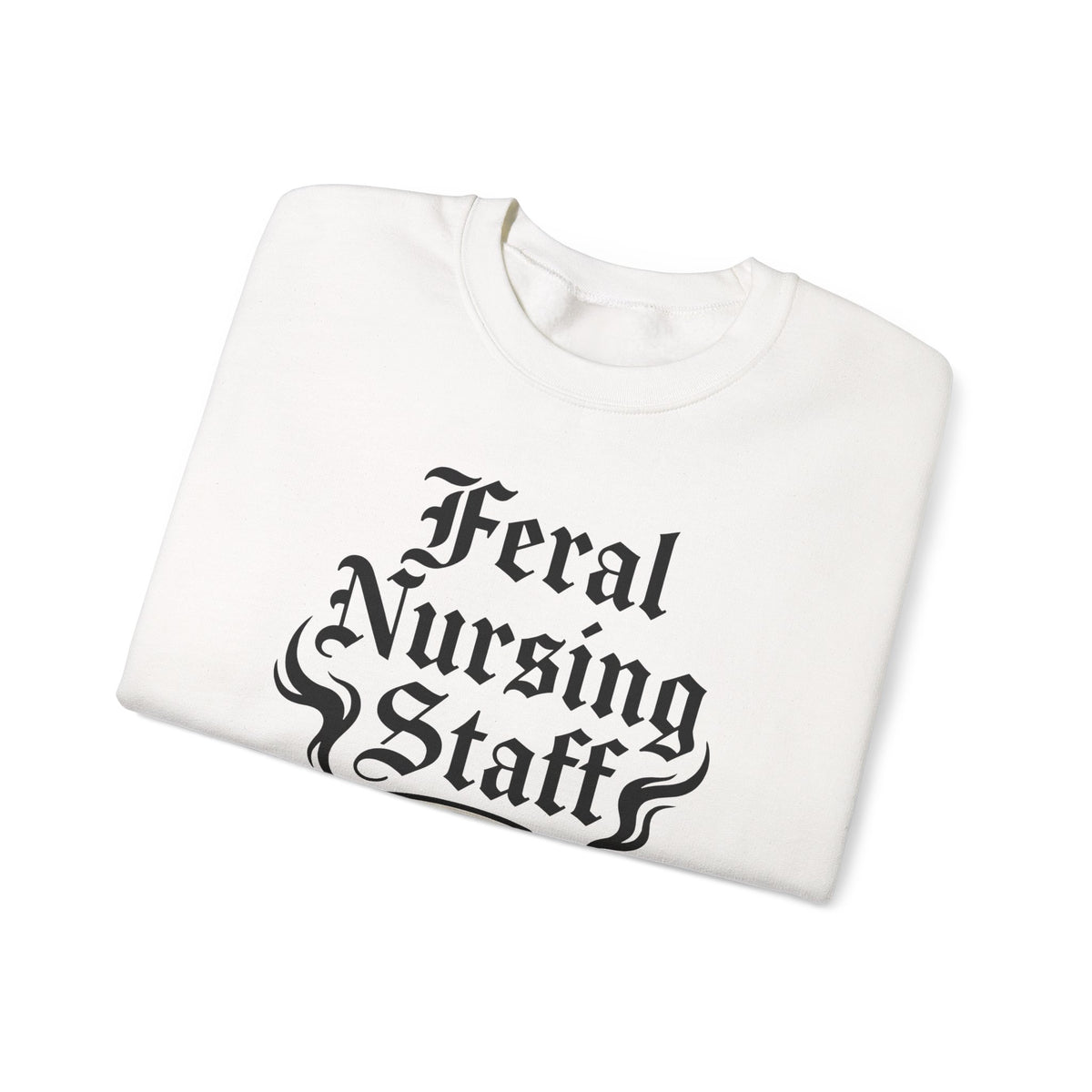 Coffee Cup Skull Nurses Coffee Gift Gothic Sugar Skull Nurse Enthusiast Dark Caffeine Vintage Sweatshirt