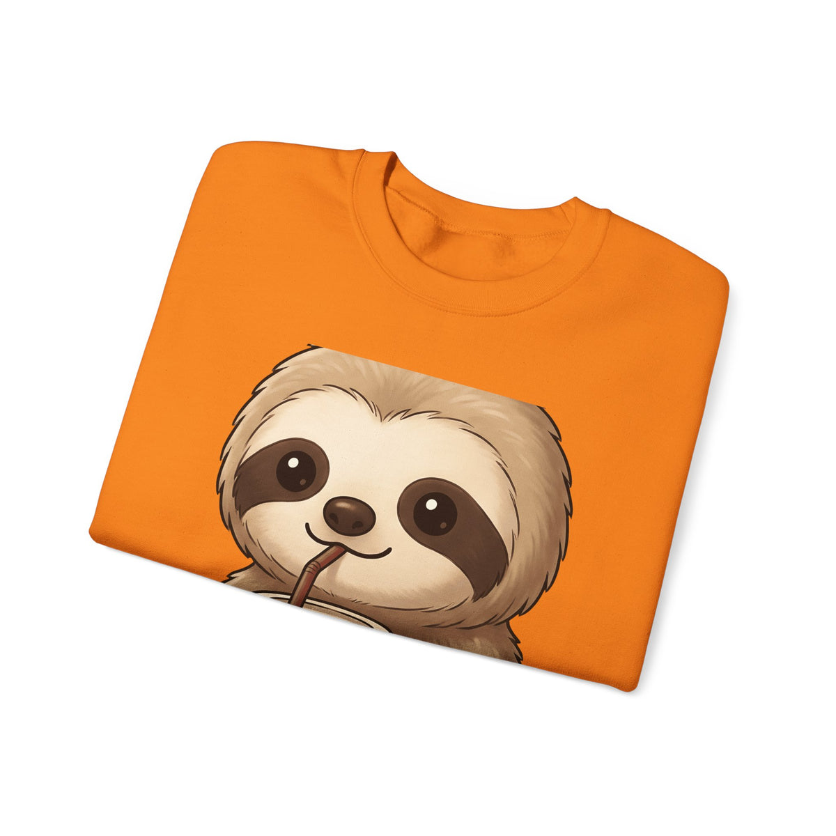 Sloth Java Sweatshirt Coffee Creature Gift Women Playful Sweatshirt Java Sweatshirt Coffee Fan Cute Sweatshirt Animal Graphic Sketch Cup Sweatshirt