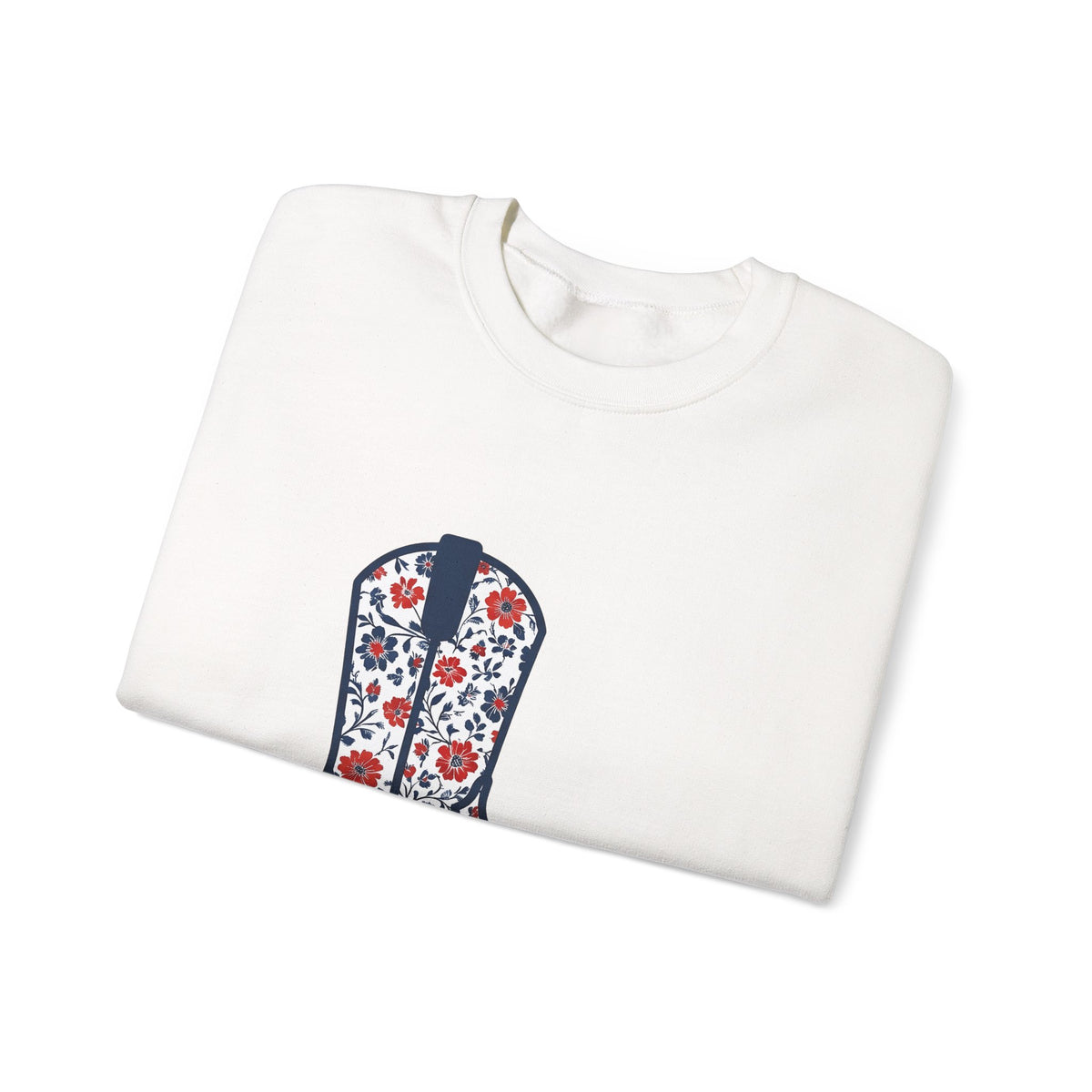 Western Boot America 4Th Of July Cowboy Gift Flower Boot Patriot Fan Floral Rodeo Sweatshirt