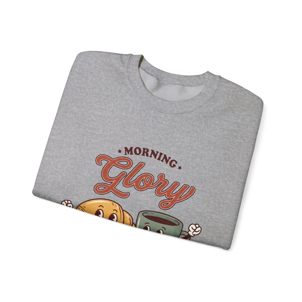 Croissant Espresso Cup Sweatshirt Coffee Morning Meal Gift Women Illustration Sweatshirt Coffee Sweatshirt Sweatshirt Coffee Fan Coffee Art Sweatshirt Breakfast