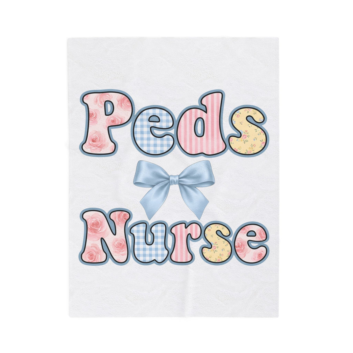 Botanical Letters Blanket Nurse Garden Gift Women Charming Blanket Alphabet Blanket Nursing Enthusiast Whimsical Blanket Gardening Graphic Hand