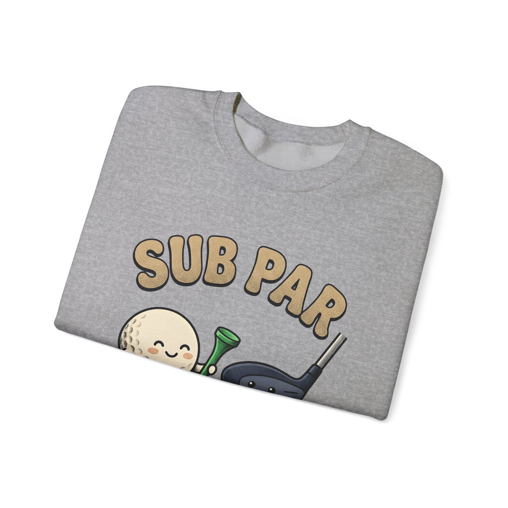 Golf Ball Club Sweatshirt Golf Humor Gift Women Cartoon Sweatshirt Golf Club Sweatshirt Golfer Fan Comic Sweatshirt Funny Graphic Retro Grass Sweatshirt
