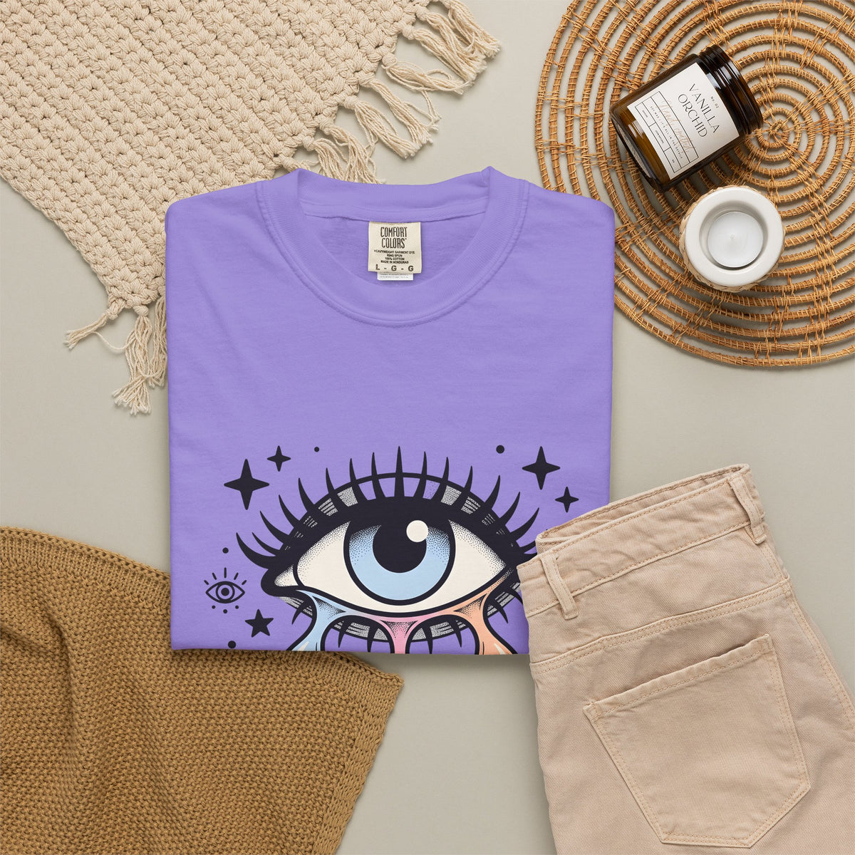 Magical Eye T-Shirt Boho Chic Meditation Gift Women Tribal T-Shirt Third Eye T-Shirt Bohemian Enthusiast Primitive T-Shirt Mindfulness Graphic