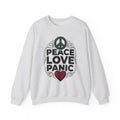 Love Symbol Heart Sweatshirt Mom Jokes Gift Women Modern Graphic Sweatshirt Heart Sweatshirt Motherhood Fan Graphic Sweatshirt Pun Graphic Vintage Swirl