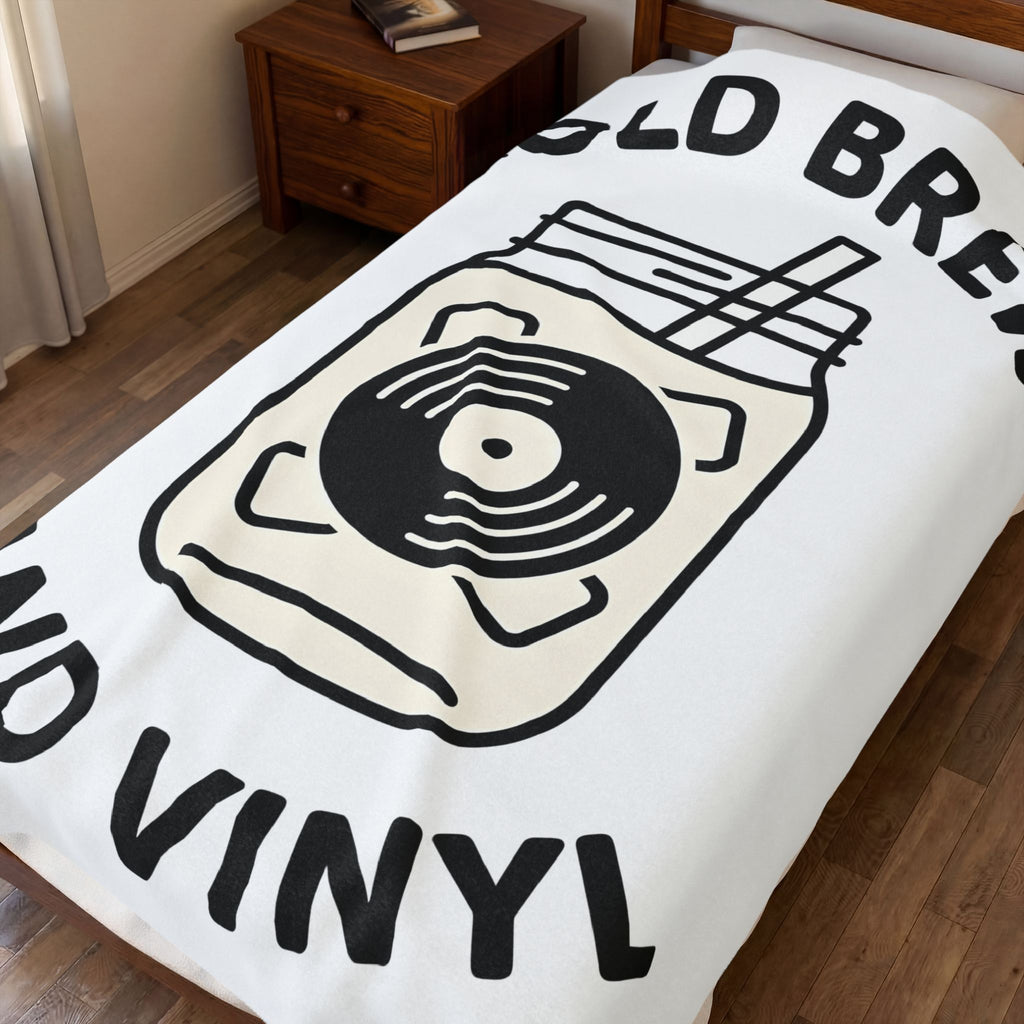 Glass Jar Coffee Blanket Coffee Instrument Gift Women Simple Blanket Coffee Bean Blanket Coffee Fan Minimalist Blanket Guitar Graphic Vintage Music