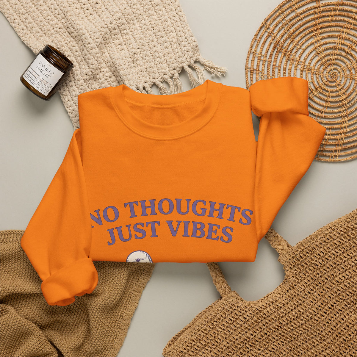 Duck Drawing Sweatshirt Funny Critter Gift Women Cartoon Sweatshirt Ducks Sweatshirt Humor Fan Comic Sweatshirt Creature Graphic Classic Water Circles Sweatshirt