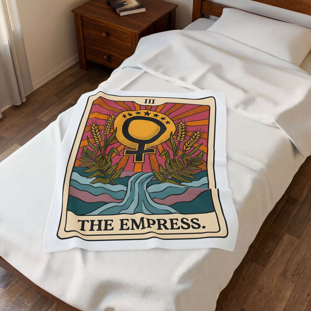 Tarot Deck Blanket Tarot Zodiac Gift Women Hippie Blanket Oracle Cards Blanket Divination Fan Tarot Art Blanket Astrology Graphic Classic Female