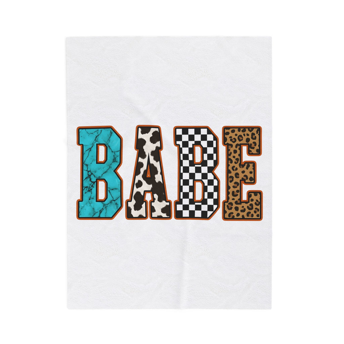 Animal Pattern Lettering Blanket Cowgirl Fashionable Gift Women Cowboy Blanket Typography Blanket Rodeo Fan Western Blanket Trendy Graphic Vintage