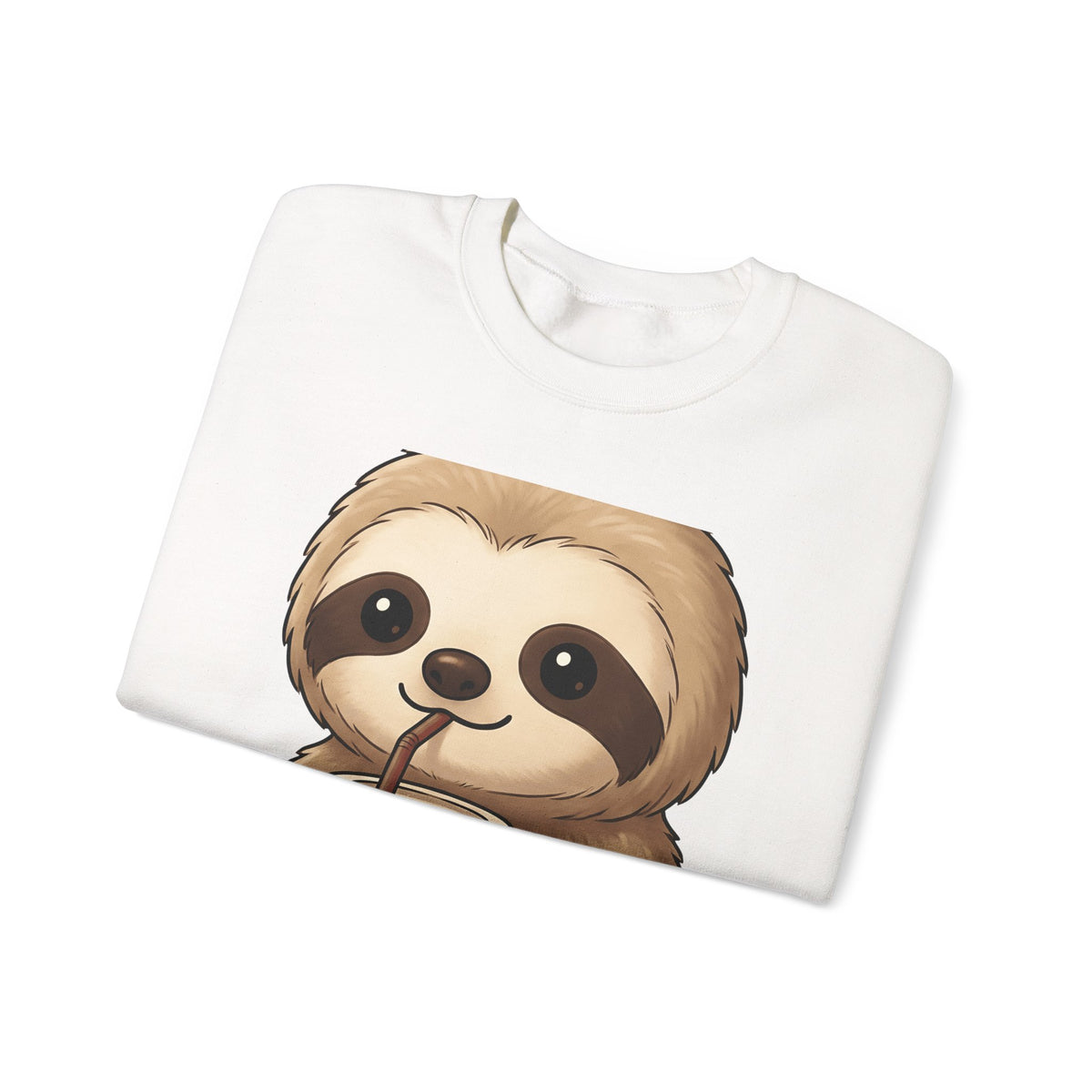Sloth Java Sweatshirt Coffee Creature Gift Women Playful Sweatshirt Java Sweatshirt Coffee Fan Cute Sweatshirt Animal Graphic Sketch Cup Sweatshirt