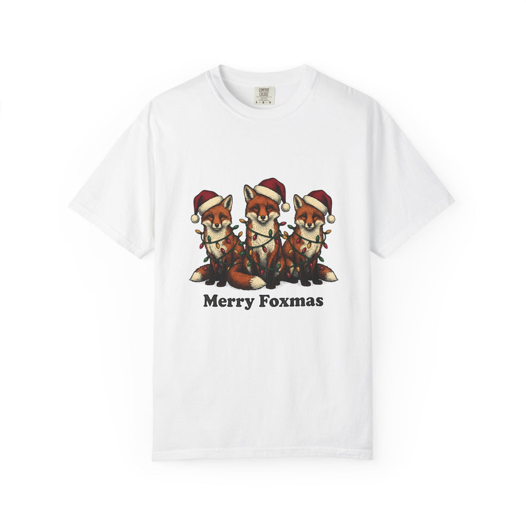 Fox Pack T-Shirt Christmas Critters Gift Women Cartoon T-Shirt Foxes T-Shirt