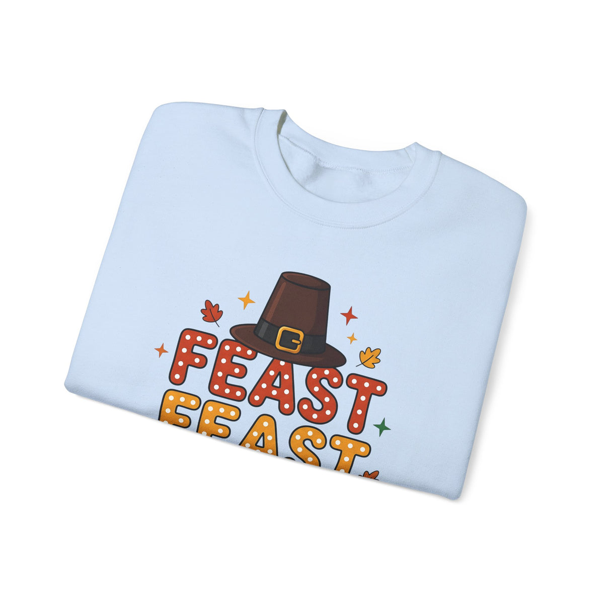 Colonial Hat Sweatshirt Thanksgiving Kinship Gift Women Caricature Sweatshirt Tricorn Sweatshirt Harvest Fan Cartoon Sweatshirt Family Graphic Rich Orange