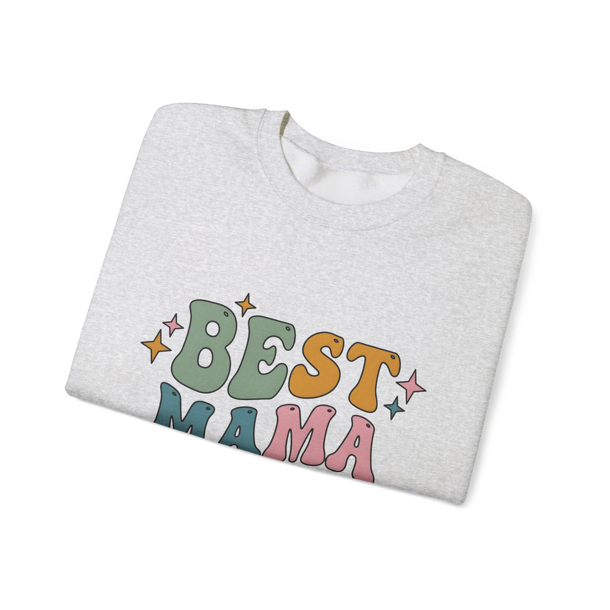 Funky Lettering Sweatshirt Moms Household Gift Women Vintage Sweatshirt Typography Sweatshirt Motherhood Fan Retro Sweatshirt Home Graphic Neon Sparkles Sweatshirt