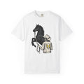 Ranch Horse T-Shirt Cowgirl Cowboy Gift Women Old School T-Shirt Ranch Horse T-Shirt Rodeo Fan Vintage T-Shirt Cowboy Graphic Line Art Power Bolt