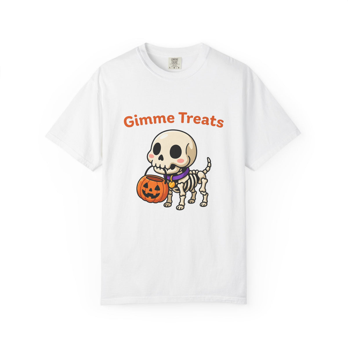 Skeleton Dog T-Shirt Halloween Dog Gift Women Cute T-Shirt Dog T-Shirt Halloween Fan Kawaii T-Shirt Canine Graphic Cartoon Pumpkin T-Shirt