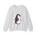 Penguin Nurse Sweatshirt Nurse Wildlife Gift Women Comic Sweatshirt Penguin Sweatshirt Nursing Enthusiast Cartoon Sweatshirt Wildlife Graphic Simple