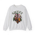 Cocoa Pods Sweatshirt Desserts Chocolate Gift Women Vintage Sweatshirt Cacao Pods Sweatshirt Pastry Fan Retro Sweatshirt Chocolate Bar Graphic Hand Drawn Pink