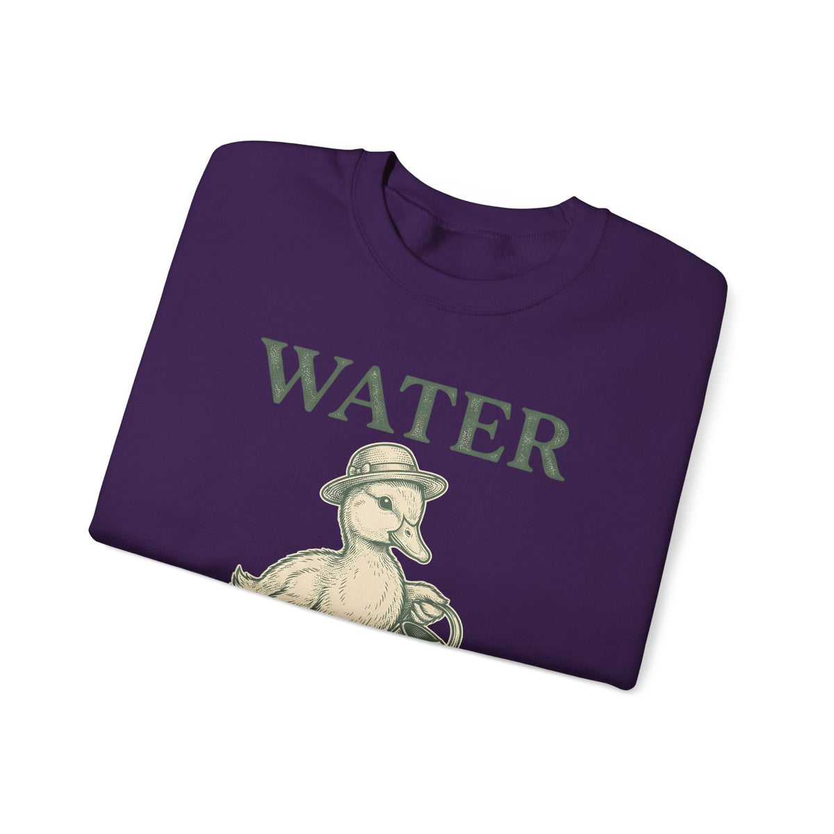 Duck Flower Pot Sweatshirt Easter Landscaping Gift Women Old School Sweatshirt Planter Sweatshirt Easter Fan Vintage Sweatshirt Gardening Graphic Doodle Cap