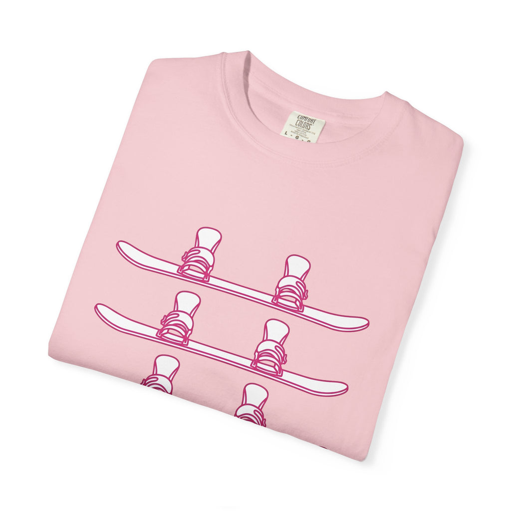 Snowboarder T-Shirt Sports Frost Gift Women Basic T-Shirt Snowboarder T-Shirt Athlete Fan Snowboarding T-Shirt Frosty Graphic Trendy Motif T-Shirt