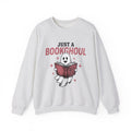 Phantom Reading Book Sweatshirt Halloween Reader Gift Women Illustration Sweatshirt Bookworm Sweatshirt Spooky Fan Ghostly Sweatshirt Book Graphic Sketch