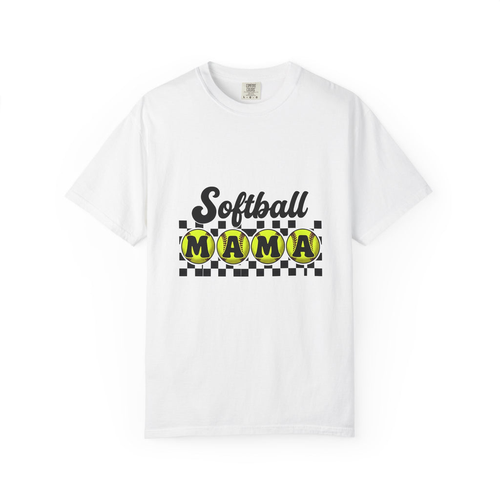 Softball Balls T-Shirt Softball Mom Competition Gift Women Minimalist T-Shirt Softballs T-Shirt Mom Fan Simple T-Shirt Competitive Graphic