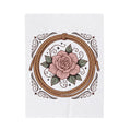 Bloom Rope Blanket Cowgirl Garden Gift Women Indie Blanket Braided Rope Blanket Rodeo Fan Handmade Blanket Floral Graphic Classic Twinkles Blanket