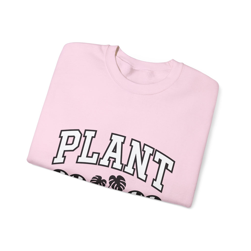 Potted Plant Sweatshirt Plant Botanical Gift Women Bold Sweatshirt Planter Sweatshirt Gardener Enthusiast Graphic Sweatshirt Floral Graphic Retro Checkered