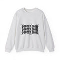 Soccer Mom Sweatshirt Moms Sports Gift Women Groovy Sweatshirt Football Mom Sweatshirt Mother Fan Athletic Graphic Soccer Graphic Retro Stars Sweatshirt