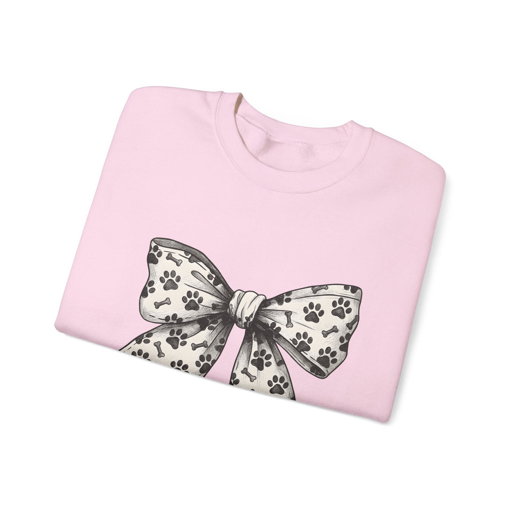 Decorative Paw Print Sweatshirt Dog Mom Creatures Gift Women Outline Sweatshirt Paw Print Sweatshirt Dog Mom Fan Minimalist Sweatshirt Animal Graphic Sleek