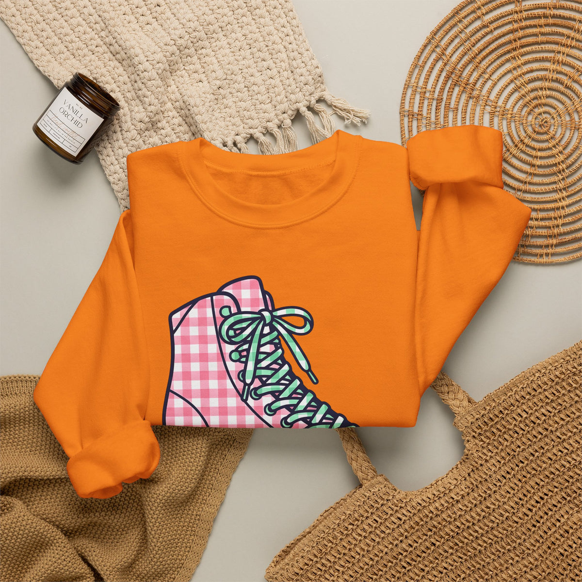 Roller Skates Sweatshirt Roller Skating Classic Gift Women Cute Sweatshirt Roller Skating Sweatshirt Roller Derby Fan Kawaii Sweatshirt Retro Graphic Nostalgic