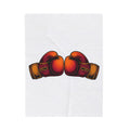 Boxing Gloves Blanket Sports Fitness Gift Women Vintage Blanket Boxing Mitts Blanket Athlete Enthusiast Distressed Blanket Workout Graphic Retro