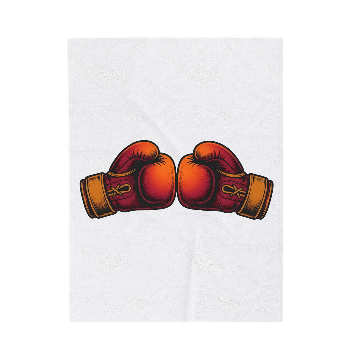 Boxing Gloves Blanket Sports Fitness Gift Women Vintage Blanket Boxing Mitts Blanket Athlete Enthusiast Distressed Blanket Workout Graphic Retro