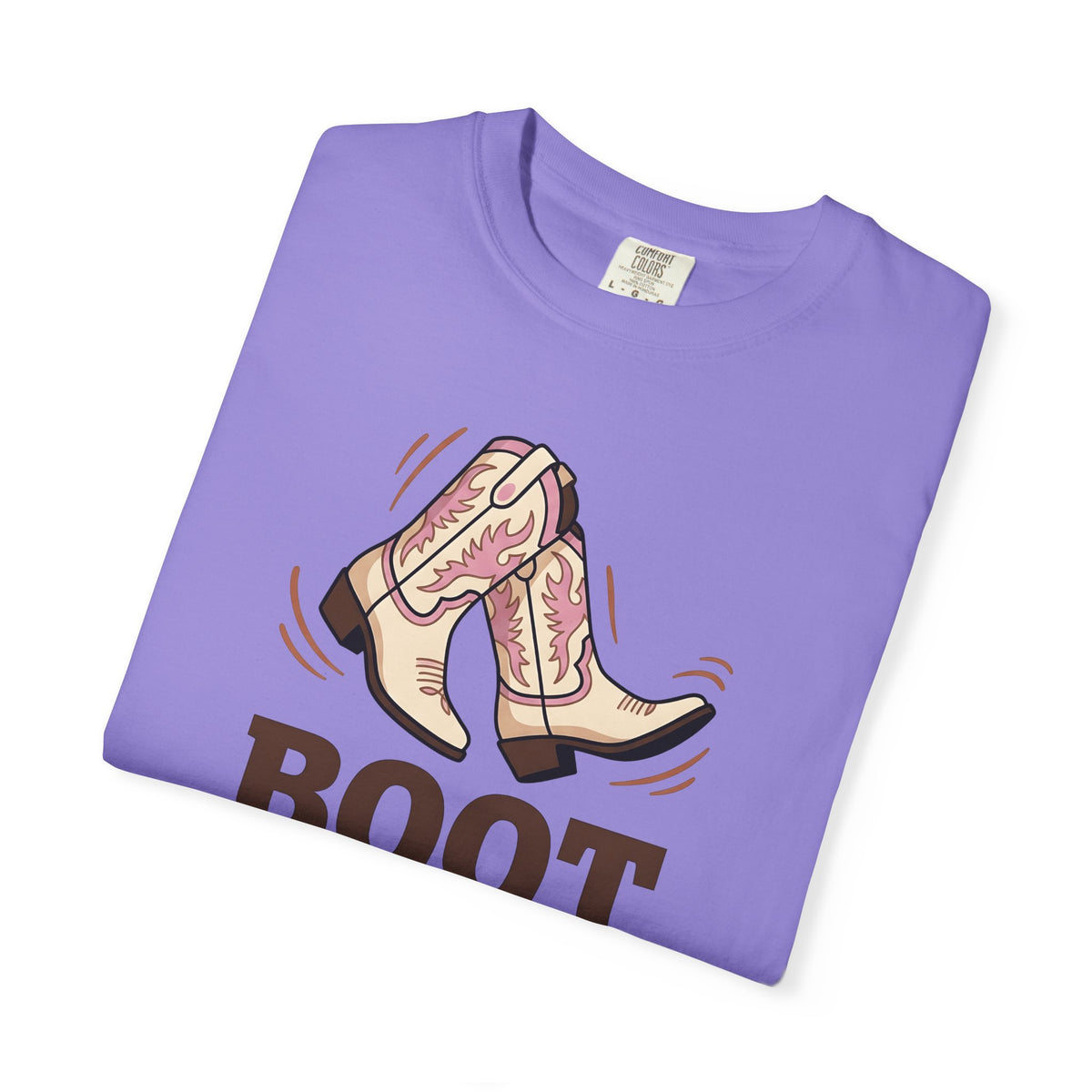Cowboy Boots T-Shirt Cowgirl Country Gift Women Cartoon T-Shirt Boot T-Shirt Cowgirl Fan Rodeo T-Shirt Country Graphic Retro Western T-Shirt