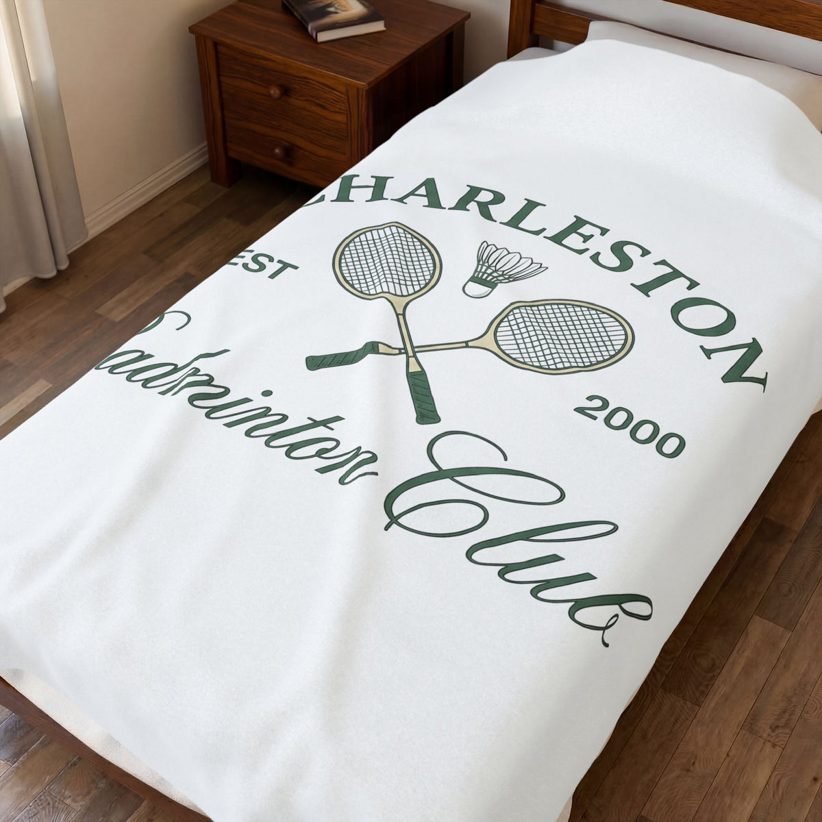 Badminton Racquets Badminton Group Gift Sketch Rackets Badminton Enthusiast Drawing Team Basic Birdie Blanket