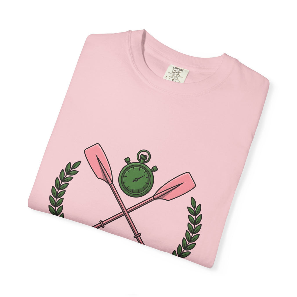Rowing Oars Rowing Team Gift Classic Oars Rower Enthusiast Retro Crew Vintage Stopwatch T-Shirt