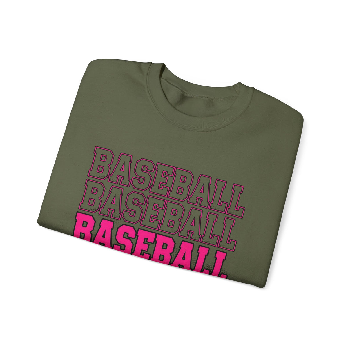 Baseball Lettering Sweatshirt Moms Athletics Gift Women Strong Sweatshirt Lettering Sweatshirt Mom Fan Bold Sweatshirt Sports Graphic Vintage Pink Highlight