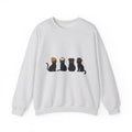 Black Cat Sweatshirt Cat Cafe Gift Women Kawaii Sweatshirt Kitty Sweatshirt Cat Fan Feline Sweatshirt Coffee Graphic Minimal Simple Hat Sweatshirt