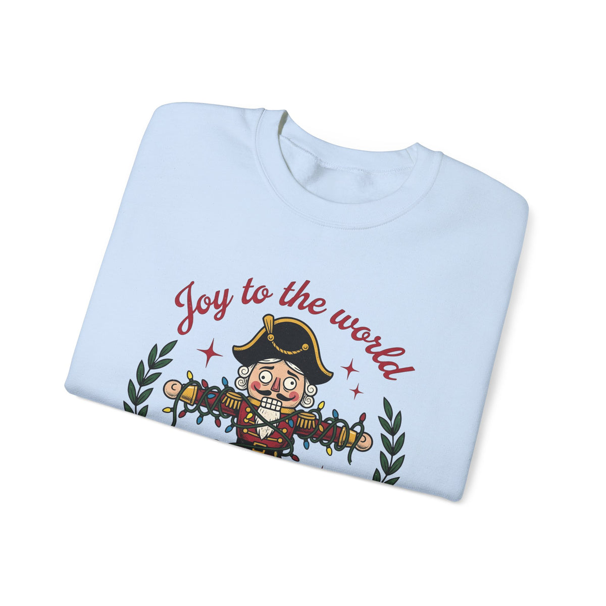Nutcracker Illustration Sweatshirt Christmas Comedy Gift Women Caricature Sweatshirt Christmas Soldier Sweatshirt Xmas Fan Cartoon Sweatshirt Humor Graphic