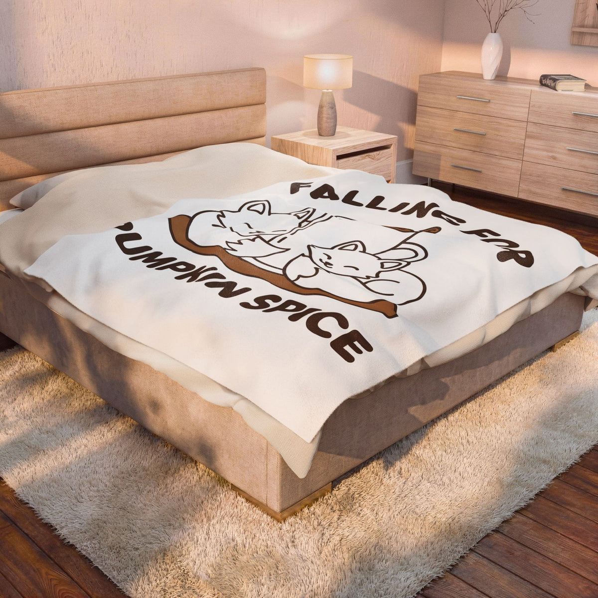 Fox Coffee Cup Blanket Coffee Animal Gift Women Cute Blanket Blanket Blanket Coffee Fan Coffee Blanket Graphic Kawaii Blanket Minimalist Cinnamon Stick