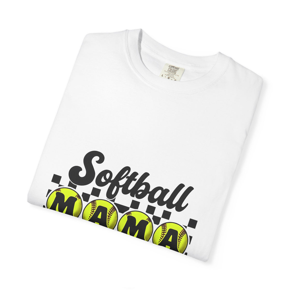 Softball Balls T-Shirt Softball Mom Competition Gift Women Minimalist T-Shirt Softballs T-Shirt Mom Fan Simple T-Shirt Competitive Graphic