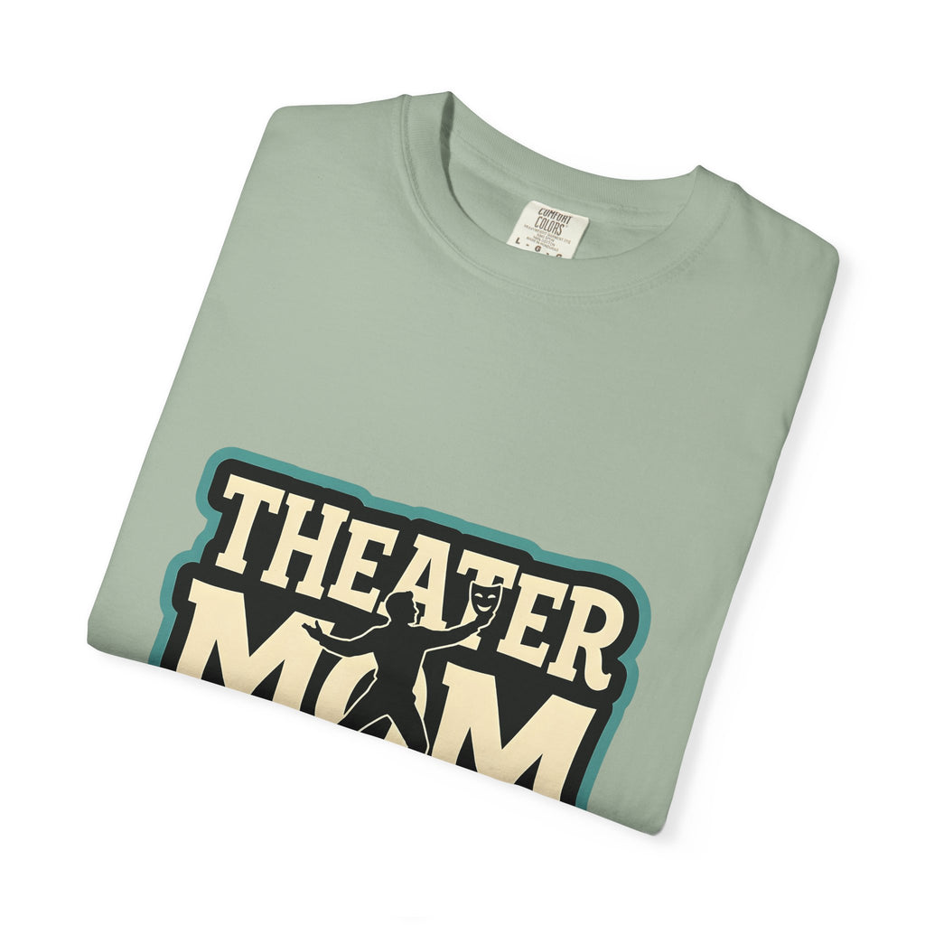 Play Actor T-Shirt Moms Show Gift Women Line Art T-Shirt Thespian T-Shirt Mother Fan Minimalist T-Shirt Drama Graphic Old School Theater Mask