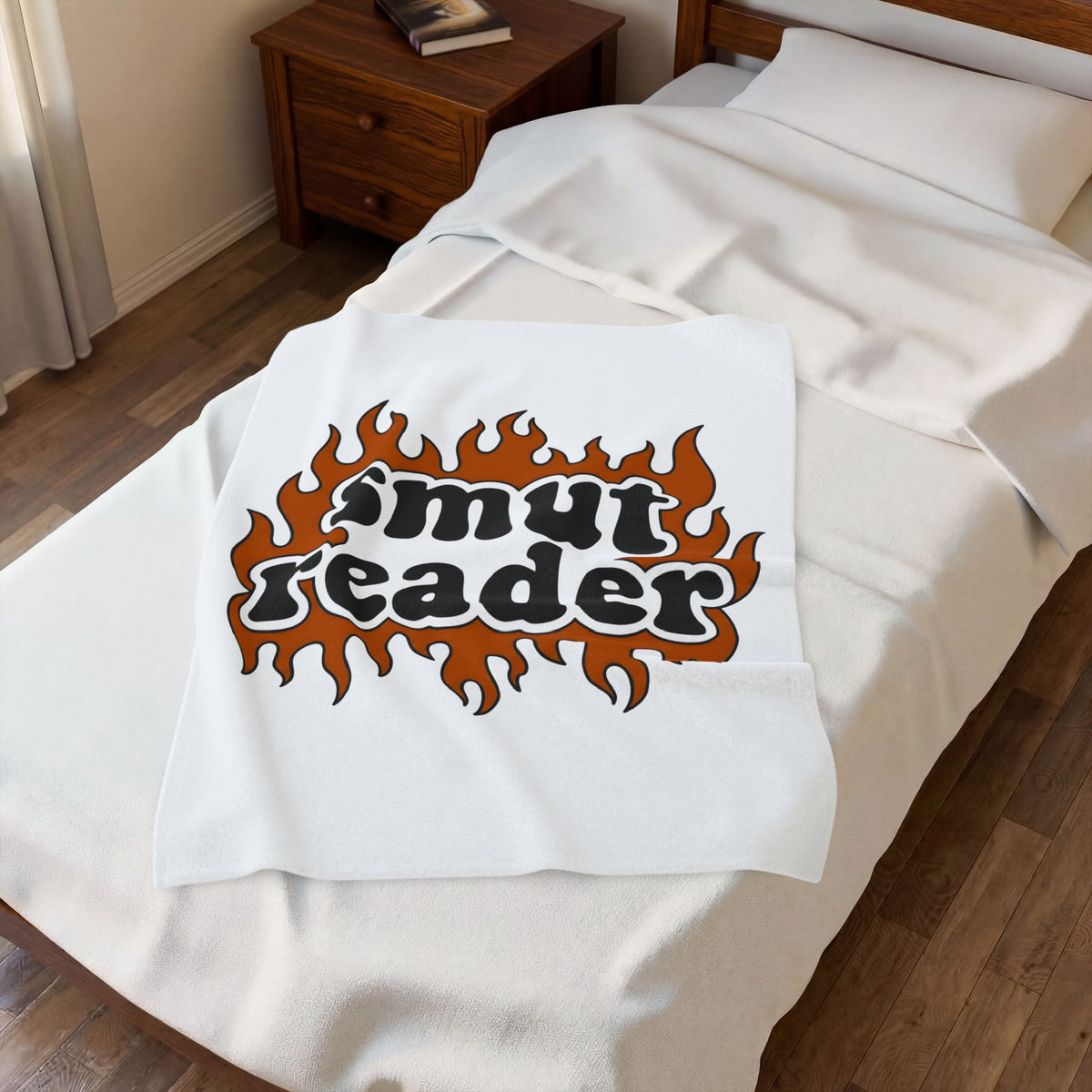 Fiery Letters Blanket Boho Chic Novels Gift Women Sketch Blanket Alphabet Blanket Hippie Fan Hand Drawn Blanket Literary Graphic Cartoon Fireball