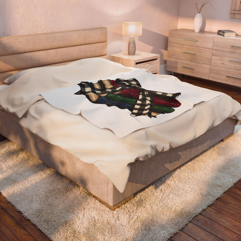Stacked Textbooks Blanket Teachers Education Gift Women Rustic Blanket Stacks Blanket Educator Enthusiast Vintage Blanket Learning Graphic Outline